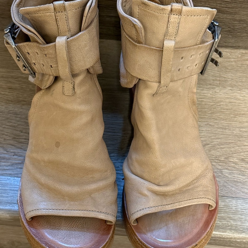 A.S.98 Naya Bootie Sandals Sz 39 - Picture 4 of 5